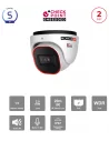 Caméra IP Dôme 2MP IR 20m – DDA, Dual System & Sécurité Check Point | Provision-ISR Maroc