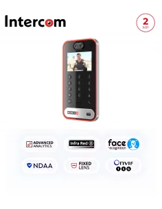 Vidéophone IP 2MP IR avec reconnaissance faciale – Provision-ISR Maroc