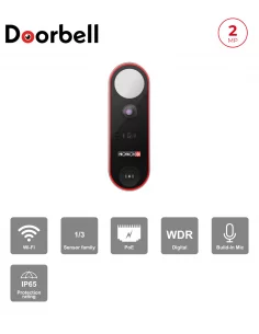 Sonnette Vidéo IP 2MP avec... 2