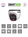 Caméra IP 2MP Varifocale Motorisée avec Reconnaissance Faciale – Dôme Maroc