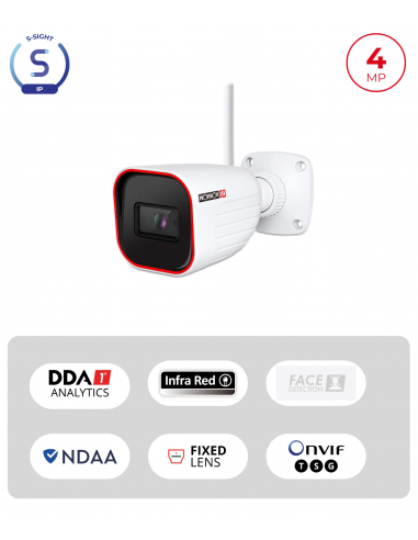 Caméra Bullet WiFi 4MP – Objectif...