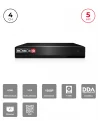 NVR 4CH 5MP – NVR5-4100XN(MM), 1 HDD 6To, HDMI/VGA | Provision-ISR Maroc