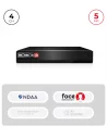 NVR 4CH 5MP – NVR5-4100XN(MM), 1 HDD 6To, HDMI/VGA | Provision-ISR Maroc