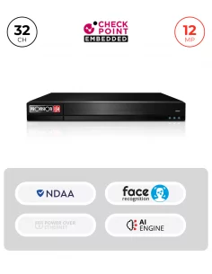 NVR 32CH 12MP avec Alarmes,...