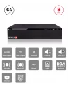 NVR 64CH 8MP avec RAID et Alarmes – Haute Sécurité NDAA