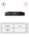 DVR Hybride 8+4CH IP 5MP HDMI VGA Audio – Provision ISR