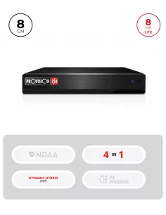 DVR Hybride 8CH+8CH IP 5MP HDMI VGA Audio – Provision ISR