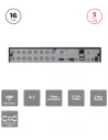 DVR Hybride 16CH+8CH IP 5MP HDMI VGA Audio – Provision ISR