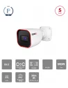 Caméra bullet 5MP analogique IR 20m – Objectif fixe