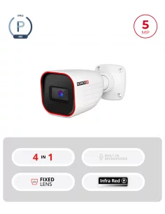 Caméra bullet 5MP analogique IR 20m – Objectif fixe