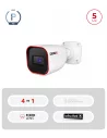 Caméra bullet 5MP analogique IR 20m – Objectif fixe