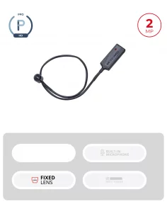 Caméra cachée serpentin 1080P – Objectif sténopé 3.7 mm