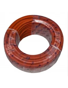 tube orange d'électricité