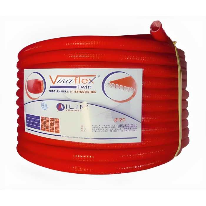 Tube orange d'électricité
