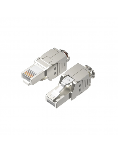 Fiche RJ45 Cat6 UTP non blindée