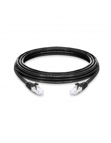 Cordon de brassage NOIR S-FTP CAT6A...