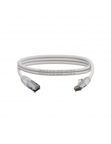 Cordon de brassage gris F-FTP CAT6...