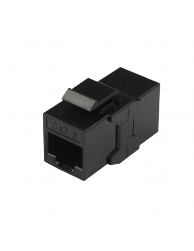 Coupleur droit RJ45 UTP 180 degrés CAT 6