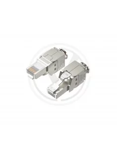 %Fiche RJ45 CAT6A FTP blindée%