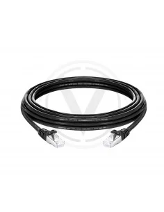 %Cordon de brassage NOIR S-FTP CAT6A AWG24 LSZH%