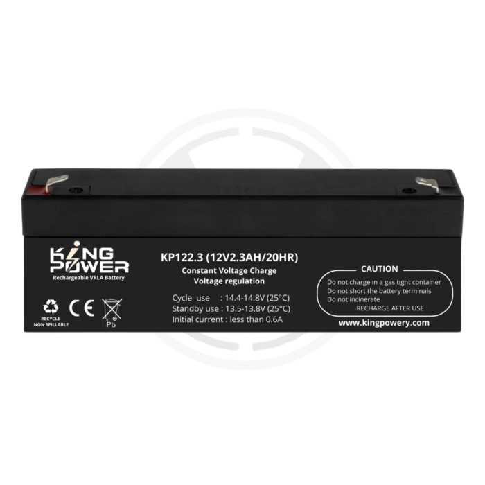 Batterie 12V 2.3Ah Rechargeable – Sécurité & Onduleur | Maroc