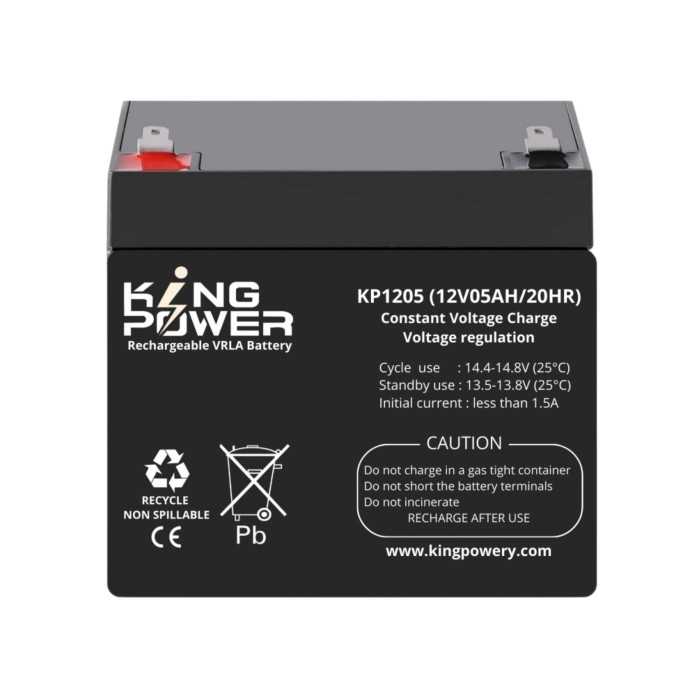 Batterie 12V 05Ah Rechargeable – Sécurité & Onduleur | Maroc