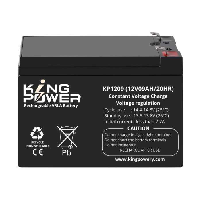 Batterie 12V 09Ah Rechargeable – Sécurité & Onduleur | Maroc