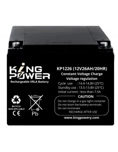 Batterie 12V 26Ah Rechargeable – Sécurité & Onduleur | Maroc