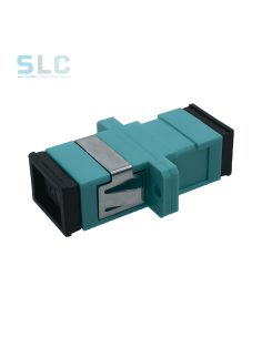 Adaptateur Fibre Optique SC Simplex OM3 Multimode Aqua | CVS Distribution