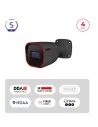Caméra Bullet IP 4MP PoE – IR 20m H.265 | S-Sight Series Maroc