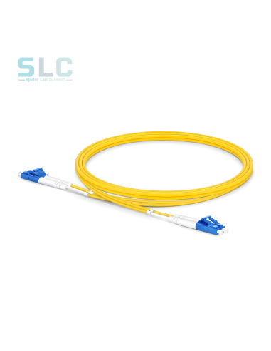 Jarretière Fibre Optique LC UPC Duplex OS2 2.0mm | CVS Distribution Maroc