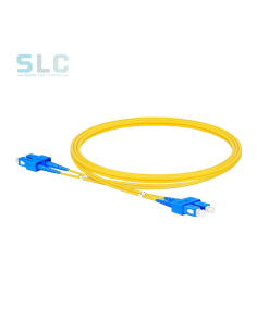 Jarretière Fibre Optique SC UPC Duplex OS2 2.0mm | CVS Distribution Maroc