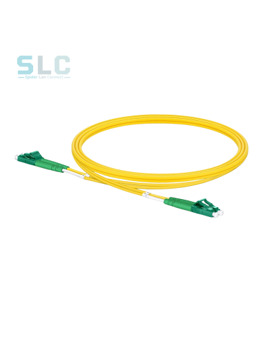 Jarretière Fibre Optique LC APC Duplex OS2 2,0 mm | CVS Distribution Maroc