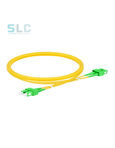 Jarretière Fibre Optique SC APC Duplex OS2 2,0 mm | CVS Distribution Maroc
