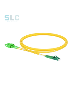 Jarretière Fibre Optique LC APC – SC APC Duplex OS2 2,0 mm | CVS Distribution Maroc