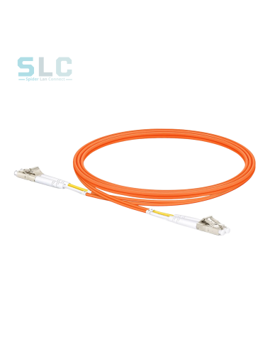 Jarretière LC UPC Duplex OM1 2,0 mm PVC OFNR | CVS Distribution Maroc