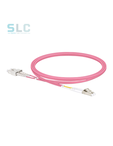 Jarretière LC UPC vers SC UPC Duplex OM4 2,0 mm | CVS Distribution Maroc