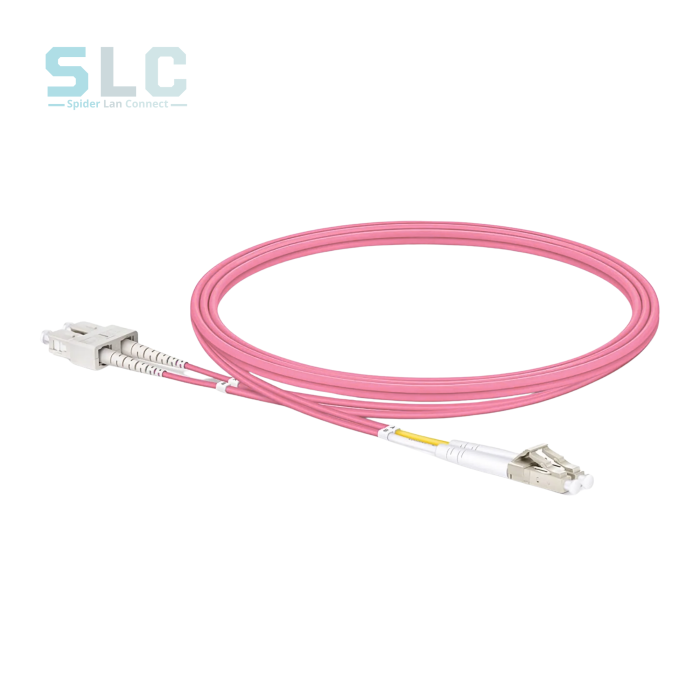 Jarretière LC UPC vers SC UPC Duplex OM4 2,0 mm | CVS Distribution Maroc