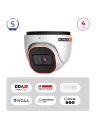 Caméra Dôme IP 4MP PoE Vari-focale – IR 40m H.265 | S-Sight Maroc