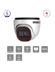 Caméra Dôme IP 4MP PoE –... 2