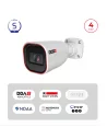 Caméra Bullet IP 4MP PoE Varifocale – IR 40m H.265 | S-Sight Maroc