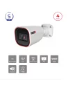 Caméra Bullet IP 4MP PoE Varifocale – IR 40m H.265 | S-Sight Maroc