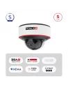 Caméra IP 5MP Dome PoE IR 20m – Objectif 2.8mm – Série S-Sight Maroc