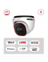 Caméra Dome IP 4MP Eye-Sight PoE – IR 20M, H.265, 2.8mm | Sécurité Maroc