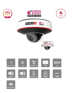 Caméra IP 4MP PoE – Mini... 2