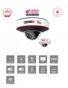 Caméra Mini Dome IP 4MP PoE – Eye-Sight, IR 10m, 2.8mm, H.265