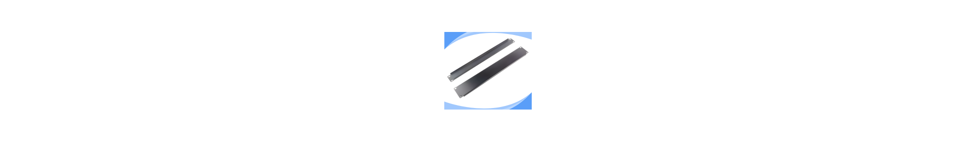 Panneau obturateur 19" pour rack et coffret réseau | Maroc