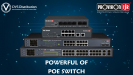 Comparaison entre les différents types de switches : Non-POE, POE, SFP, et Managed