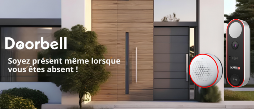 Découvrez la Doorbell de Provision-ISR : La Sécurité Intelligente à Portée de Main