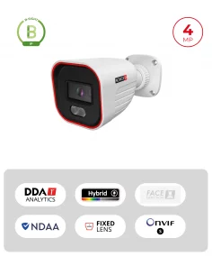 Caméra IP 4MP Bullet B-Sight – Infrarouge 20m | Provision-ISR Maroc